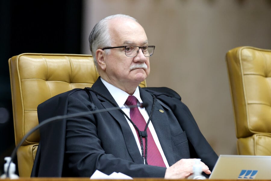 O ministro Edson Fachin, do STF. Foto: Gustavo Moreno/STF