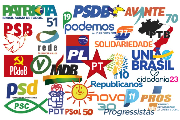 Partidos políticos do Brasil; Foto: Reprodução/ Câmara dos Deputados