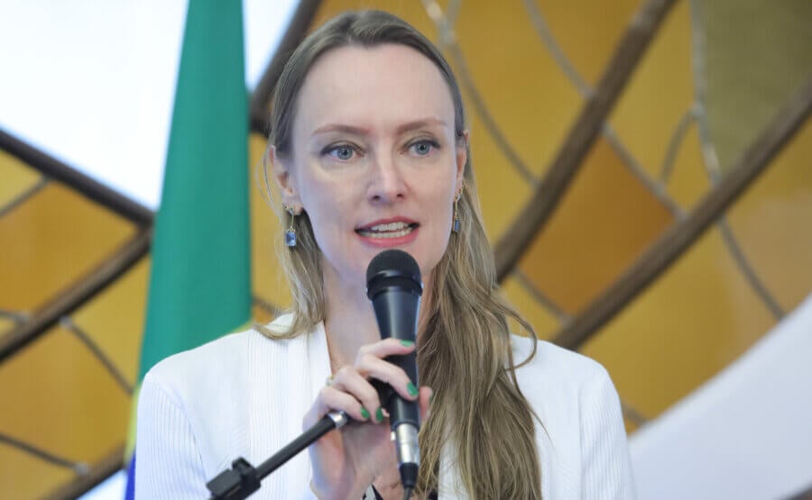 A diretora Miriam Wimmer, da Agência Nacional de Proteção de Dados (ANPD). Foto: Mario Agra/Câmara dos Deputados