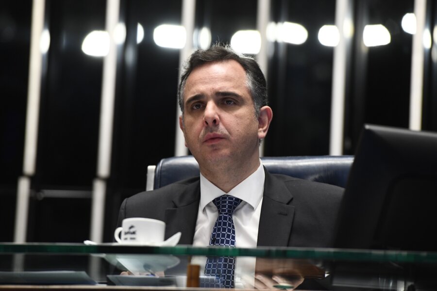 O presidente do Senado, Rodrigo Pacheco, indicou que a PEC será discutida sem pressa na Casa 

Foto: Saulo Cruz/Agência Senado