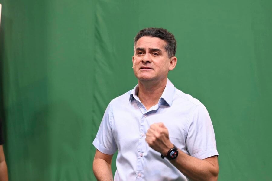 O prefeito de Manaus, David Almeida (Avante), que tenta a reeleição. Foto: Reprodução/Facebook