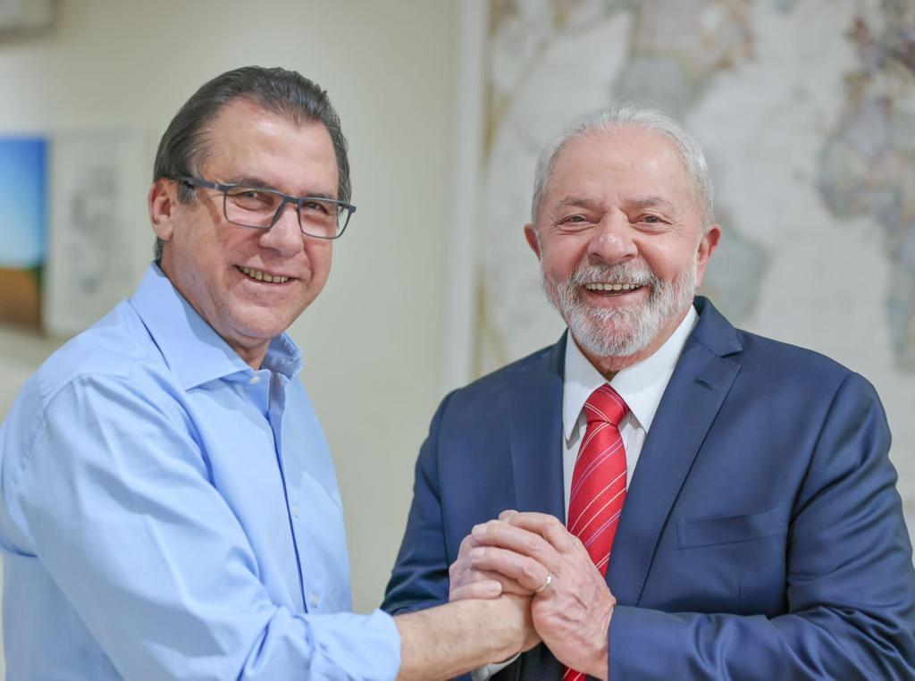 Luiz Marinho e Lula. Foto: divulgação