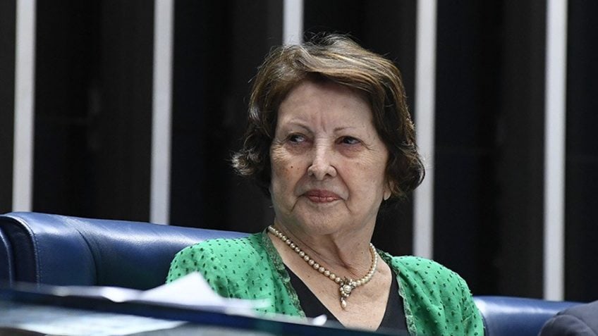 Maria do Carmo Alves foi a primeira mulher eleita para o Senado por Sergipe. Foto: Marcos Oliveira/Ag. Senado