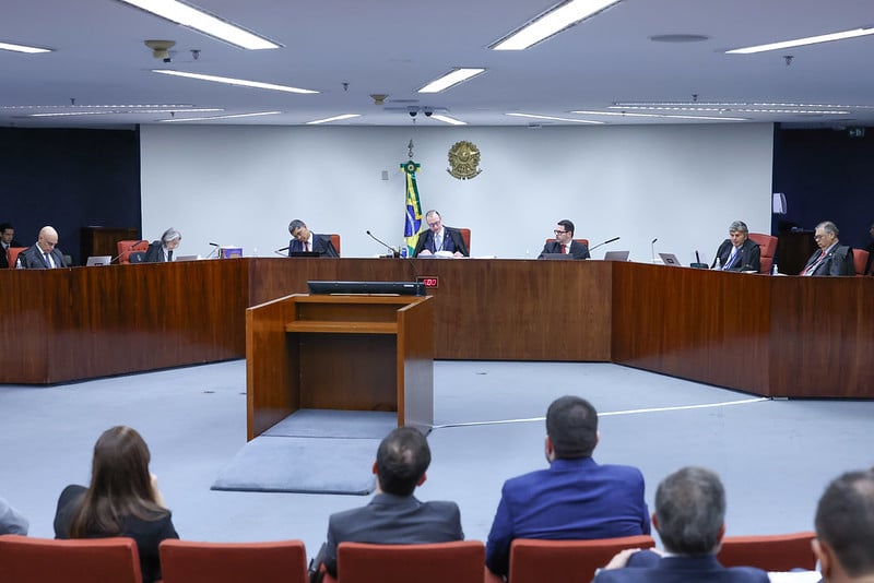 Primeira Turma do STF, que decidiu sobre Gayer, reunida. Foto: Antônio Augusto/STF