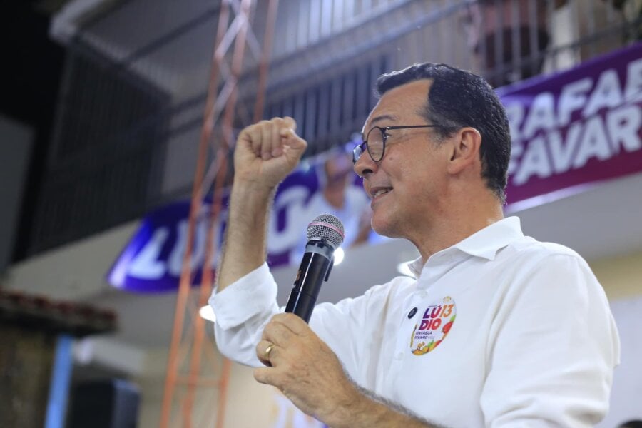 Lúdio Cabral é o candidato do PT para a prefeitura de Cuiabá (MT). Foto: Reprodução/Facebook