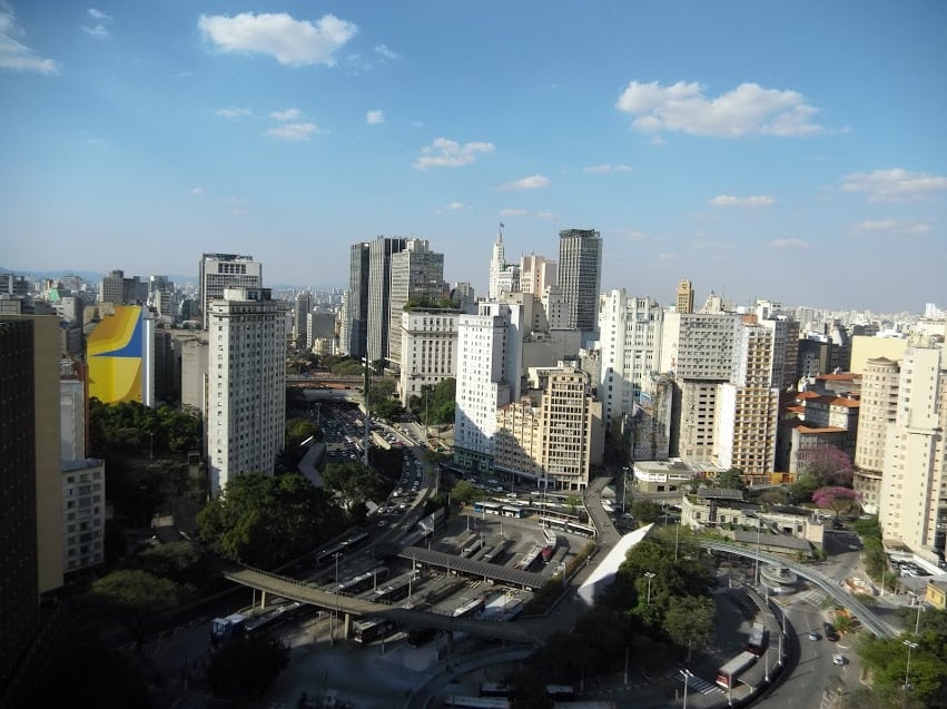 Vista aérea de São Paulo. Foto: Luiz França/Câmara Municipal de São Paulo