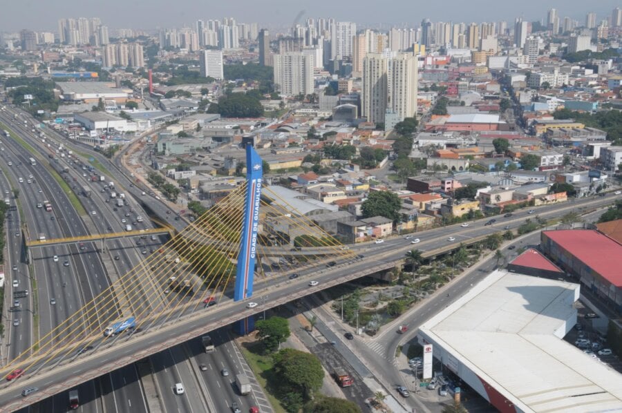 Vista aérea de Guarulhos. Foto: Prefeitura de Guarulhos/Divulgação