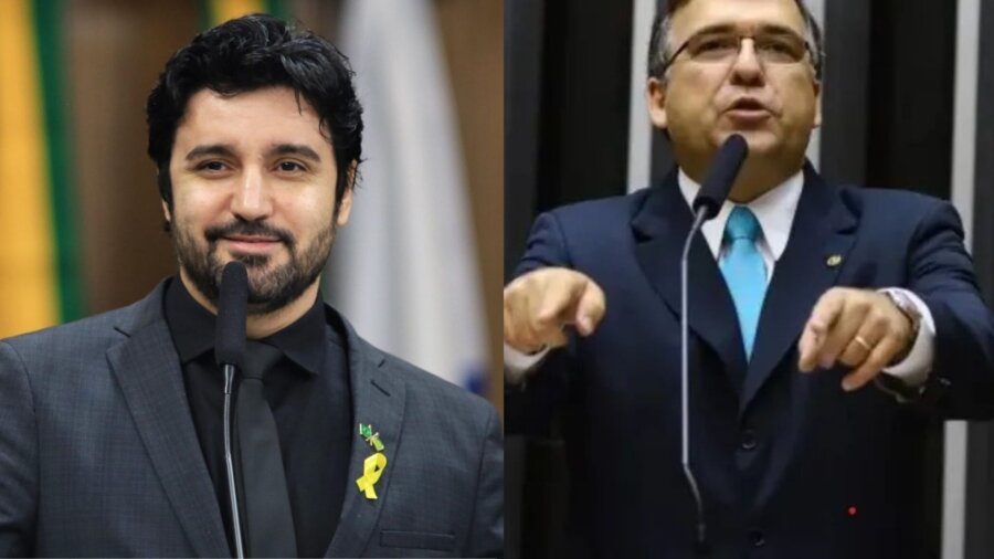 Fred Rodrigues e Sandro Mabel vão disputar o segundo turno em Goiânia. Foto: Alego/Câmara dos Deputados