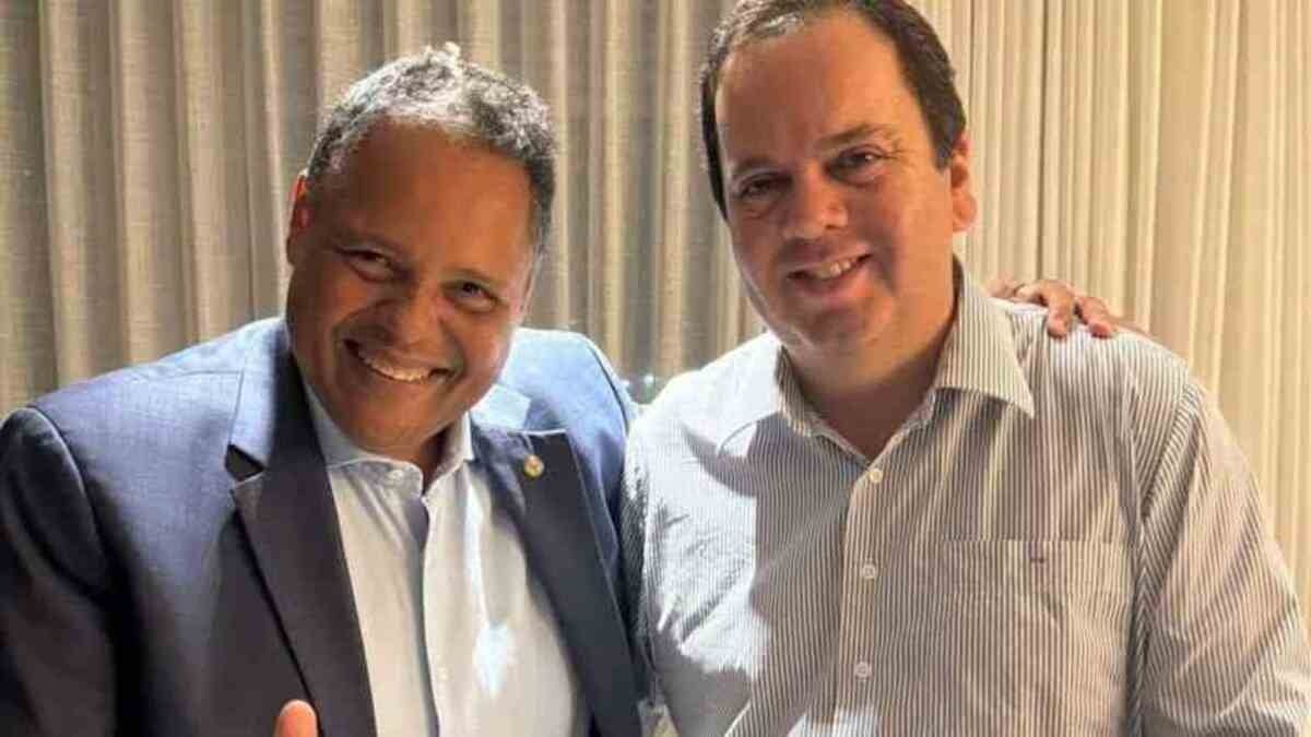 Antonio Brito e Elmar Nascimento insistiam em aliança até anteontem. Mas cenário mudou ontem com apoios recebidos por Hugo Motta. Foto: Divulgação