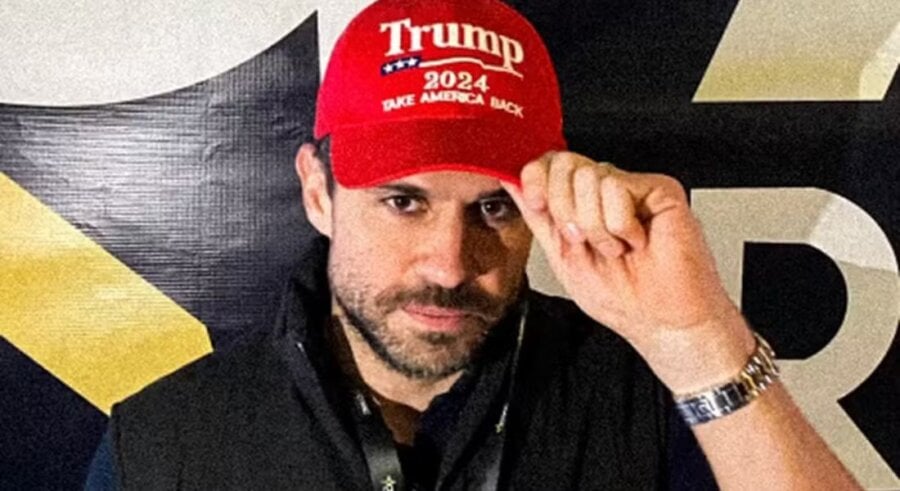 Pablo Marçal com boné de campanha de Trump. Foto: reprodução/Instagram