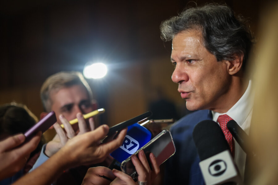 O ministro da Fazenda, Fernando Haddad. Foto: Diogo Zacarias/Ministério da Fazenda