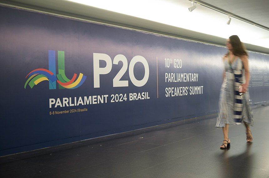 Cúpula do P20 acontece entre quarta-feira e sexta. Foto: Saulo Cruz/Agência Senado