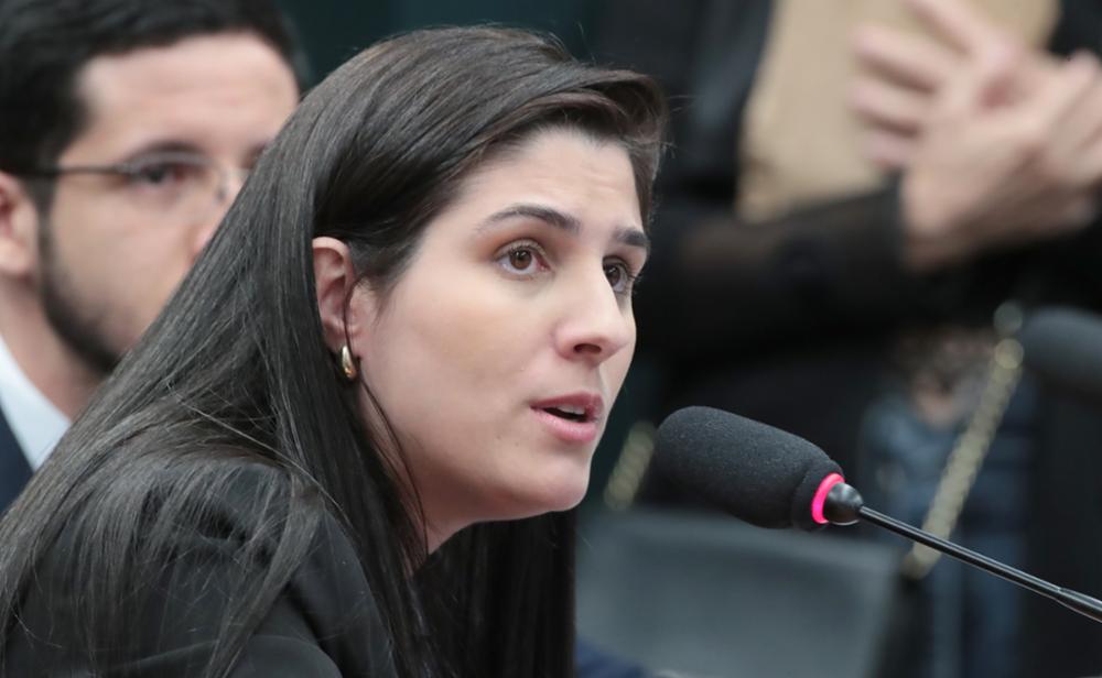 Relatora da PEC que proíbe aborto, Chris Tonietto (PL-RJ). Foto: Bruno Spada/Câmara dos Deputados