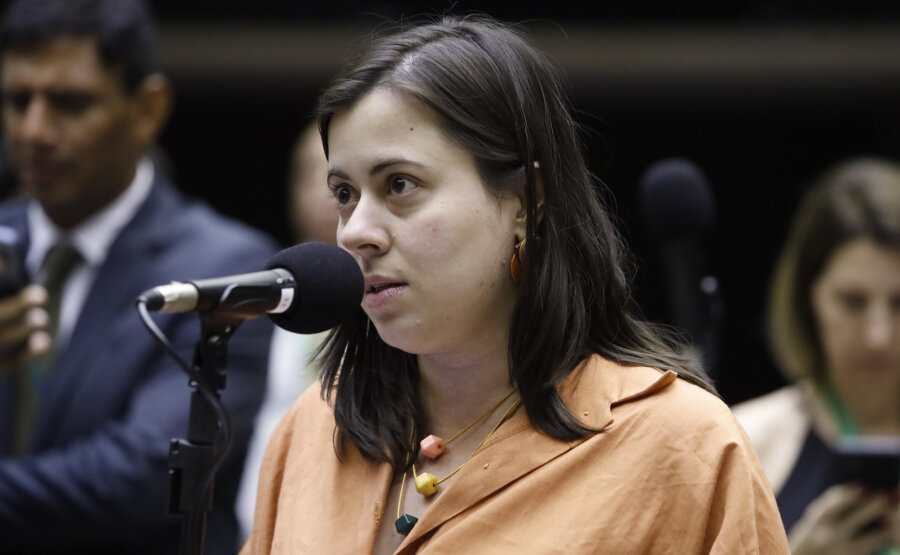 A deputada Sâmia Bomfim (Psol-SP). Foto: Mário Agra/Câmara dos Deputados