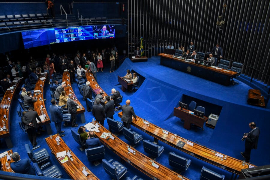 Calendário é apertado e votação do Orçamento de 2025 depende de aprovação de pacote de corte de gastos; Pacheco não descarta sessão no sábado
Foto: Jonas Pereira/Agência Senado