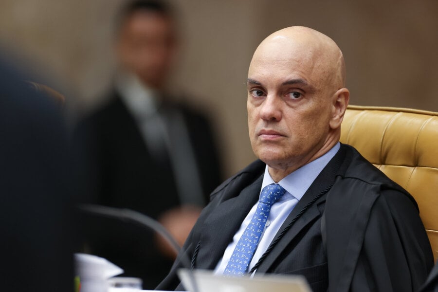 O ministro Alexandre de Moraes, do STF.  Foto: Andressa Anholete/STF