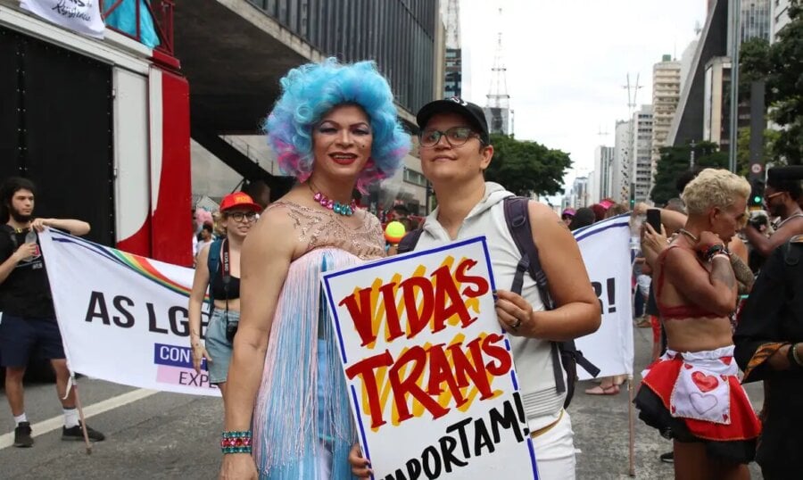 Violência de gênero é uma das bandeiras das Paradas do Orgulho Gay em todo o país. Foto: Rovena Rosa/ABr 