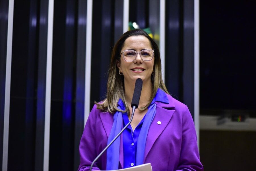 Delegada Katarina é a única mulher escolhida por bloco para Mesa Diretora. Foto: Ag. Câmara