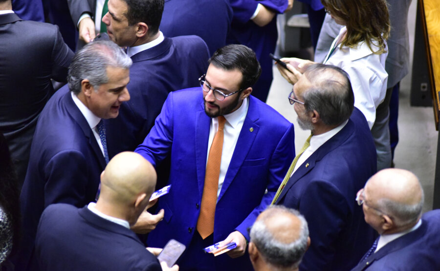 O deputado Lula da Fonte (PP-PE), novo segundo-secretário da Câmara: com 24, o nome mais jovem a assumir um cargo na Mesa Diretora. Foto: Zeca Ribeiro/Câmara dos Deputados