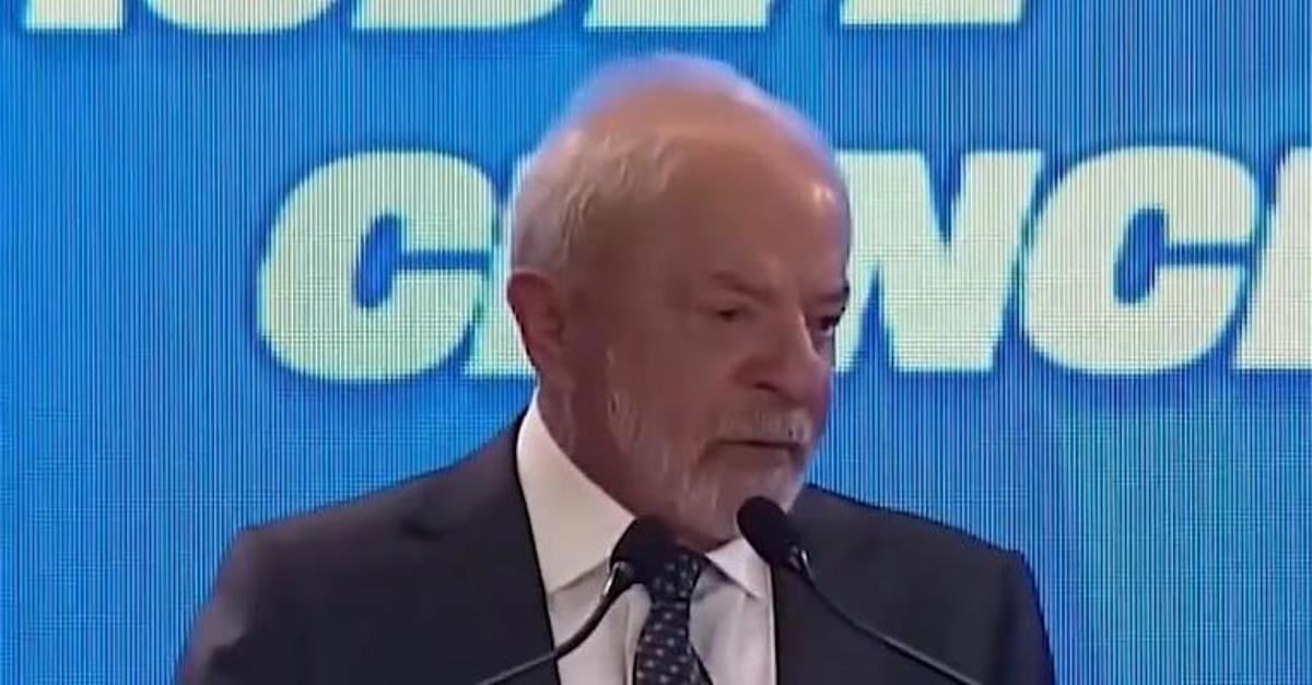 "Não quero briga com ele, não sou doido", diz Lula sobre Trump