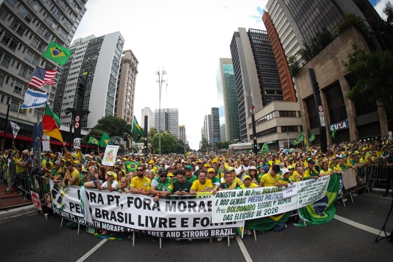 Capitaneado por aliados de Bolsonaro, ato 