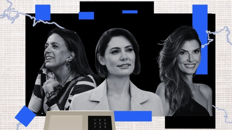 Gracinha Caiado, Michelle Bolsonaro, Marina Candia e outras primeiras-damas despontam como nomes para o Congresso.