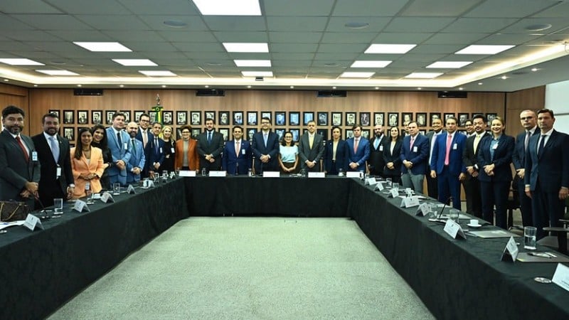 O encontro ocorreu no Ministério da Justiça.