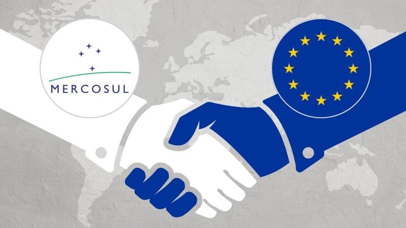 Juntos, União Europeia e Mercosul somam um mercado consumidor de 718 milhões de habitantes. 