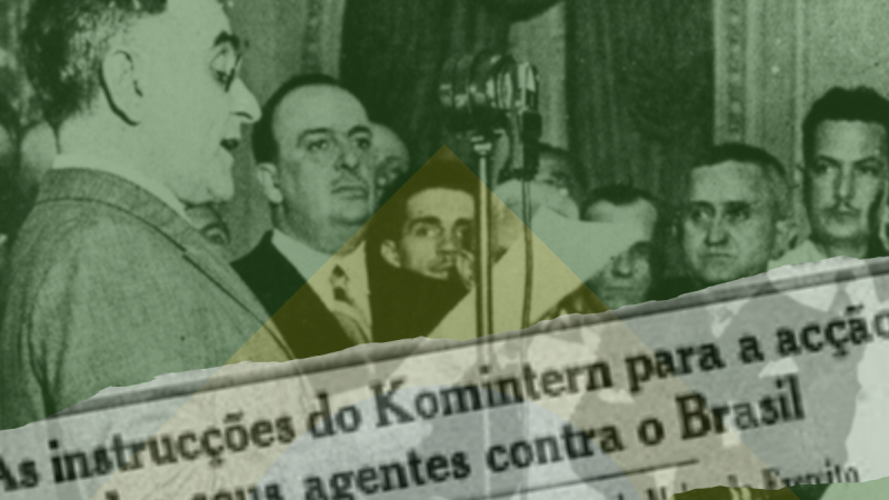 Getúlio Vargas usou o falso Plano Cohen como pretexto para dar o golpe de 1937.
