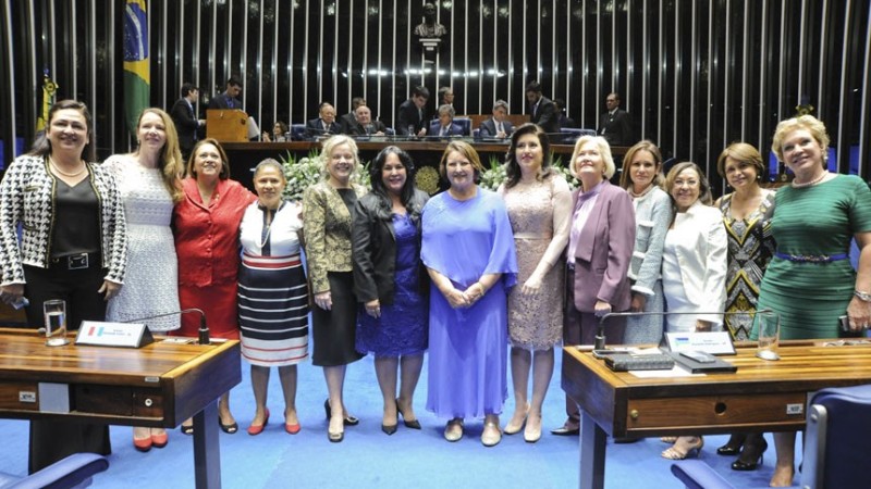 Mulheres ainda são minoria na política, apesar de representarem mais da metade da população brasileira.