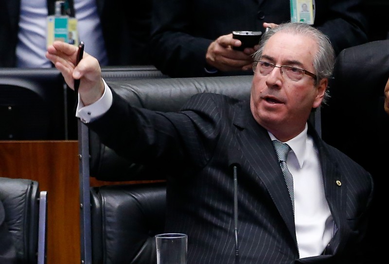 Na presidência da Câmara, Eduardo Cunha foi responsável por dar andamento ao pedido de abertura de impeachment contra Dilma.