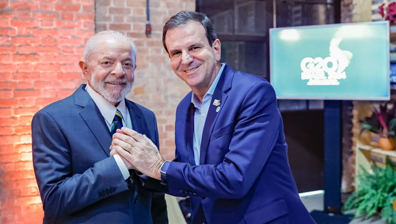 Mesmo com a candidatura de Ronaldo Caiado pelo PSD ao Planalto, Paes deve apoiar a reeleição de Lula.