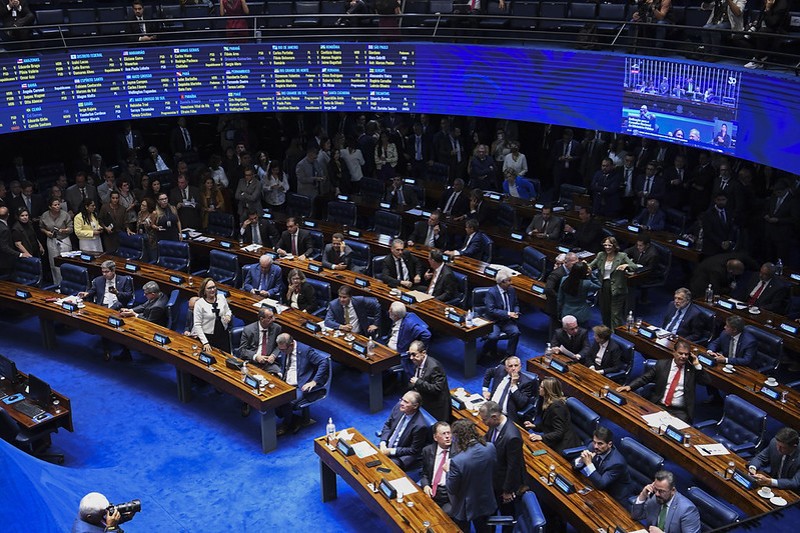 Senado teve, nessa quarta-feira (29), sessão destinada a votação de indicações para cargos ligados ao sistema de Justiça.