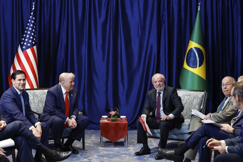 Lula se reuniu com Trump em outubro do ano passado durante a 47ª Cúpula da Associação de Nações do Sudeste Asiático. 