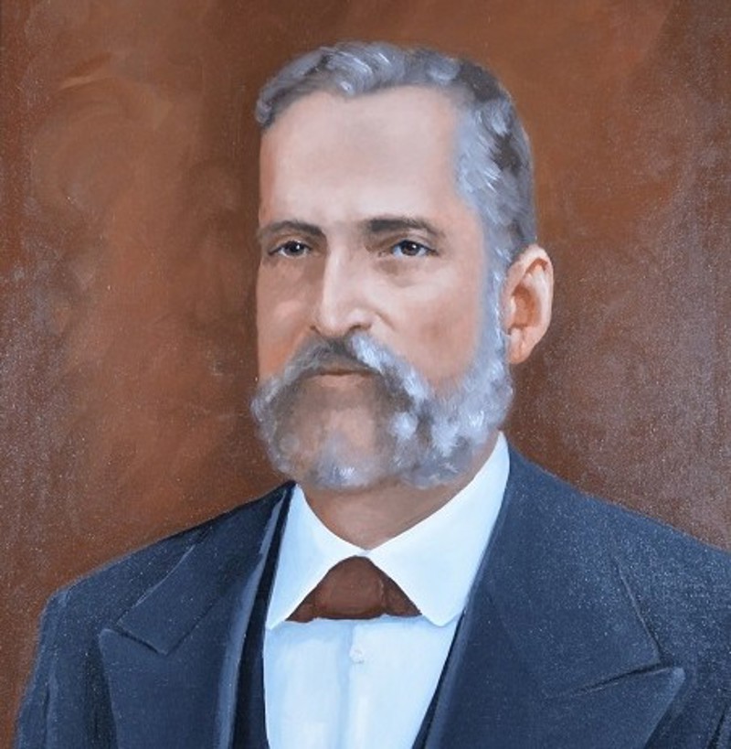 José Egídio Álvaro de Almeida, o Marquês de Santo Amaro, foi o primeiro presidente do Senado. Óleo sobre tela de Urbano Villela.