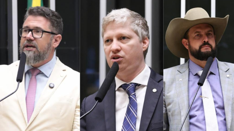 Conselho de Ética aprova suspensão de Pollon, van Hattem e Zé Trovão.