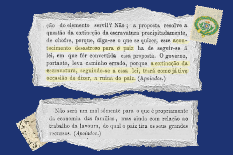 Discurso de Souza Reis em 21 de julho de 1871.