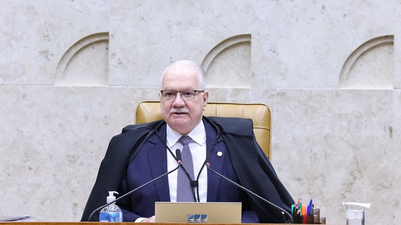 Fachin preside o STF desde setembro de 2025.