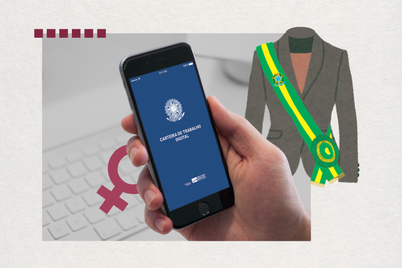 Registro equivocado apareceu na carteira de trabalho digital.