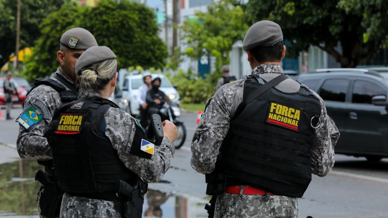 Segundo o projeto, a Força Nacional avança sobre competências das polícias civis e militares.