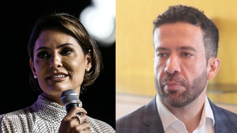 A ex-primeira-dama acusa o deputado de calúnia, difamação e injúria.
