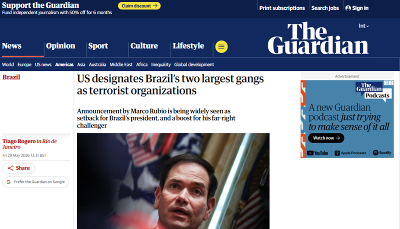 O britânico The Guardian.