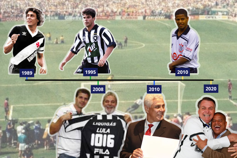Jogadores que deixaram os gramados para entrar na política.