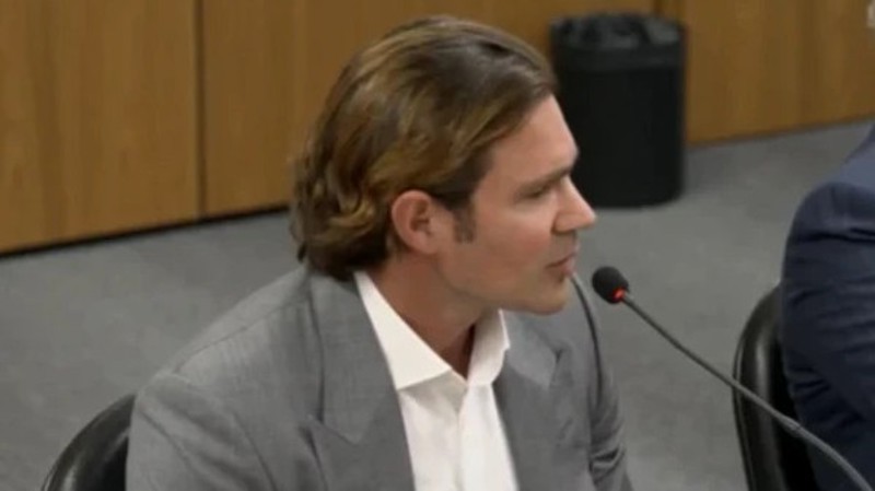 Daniel Vorcaro durante depoimento à Polícia Federal em dezembro de 2025.