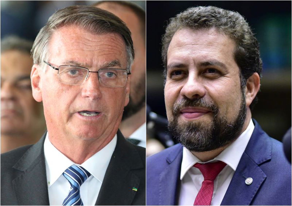 Jair Bolsonaro foi à Justiça contra o deputado Guilherme Boulos (Psol-SP), mas o pedido foi negado.