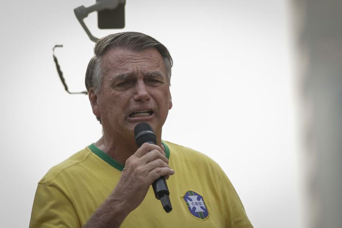 O ex-presidente Bolsonaro pede 