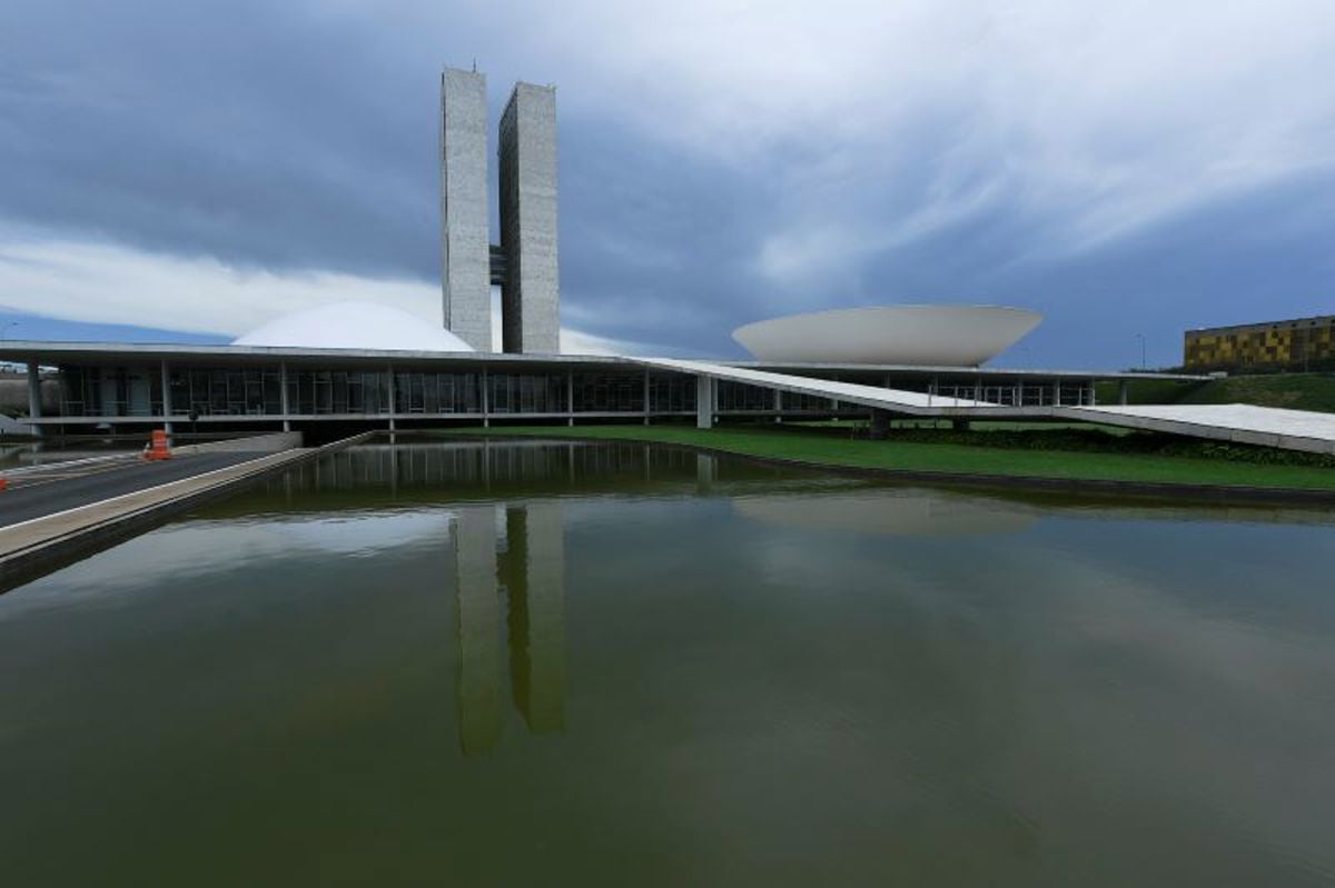 Fachada do Congresso Nacional, em Brasília.