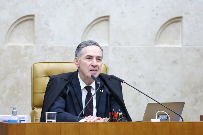 Ministro Luís Roberto Barroso, presidente do STF.