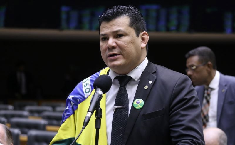 O deputado Gilvan da Federal (PL-ES), acusado de quebra de decoro parlamentar.