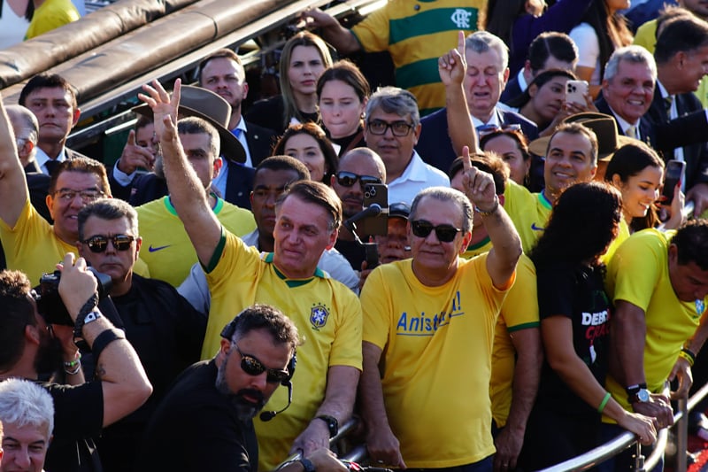 Manifestação pela anistia